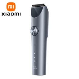 클리퍼스 Xiaomi Mijia 헤어 클리퍼 2 커팅 머신 트리머 프로페셔널 클리퍼 티타늄 합금 블레이드 충전식 이발사 면도기 커터