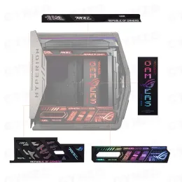 ASUS GR701シャーシ用のTowers Mod Lightboard Kit、Argb Rog Hyperionゲームキャビネットシュラウド照明パネル、レーザーリフィットプレート5Vオーラ同期