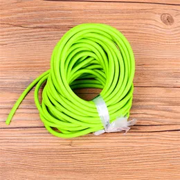 1M 2M 5M Slingshot Hollow Rubber Band Rope for Shooting Catapult Latex Tube Outdoor Hunting Bow and Arrow String Accessories