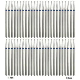 50pcs de moagem cortadora de moagem conjunto de pedra elétrica Manicure Drills Drill unhas Cutticle Bits Limpeza Acessórios de Burr Nail Art