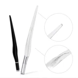 Manuell tatueringsmaskin Professional Pen Permanent Makeup Eyebrow Hand Tool 3D Akryl Mikrobladande Eyebrow Tattoo Tool Supply