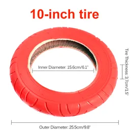 10 Inch Outer Tube Tire for Xiaomi M365 1S Pro Electric Scooter Balance Cantilever Type Large Size Remodel Modified Upgrade