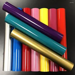 Fensteraufkleber verschiedene Farben T-Shirt Wärmeübertragungsrolle PVC Selbstklebes Bastelzeichen für Cutter Decals EasyWeed DP21-44