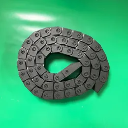 10*20mm 15*30mm 10x10mm 7x15mm L1000mm Cabo de arrasto portador de fio de corrente com conectores finais para o Router Machine Tools de roteador CNC