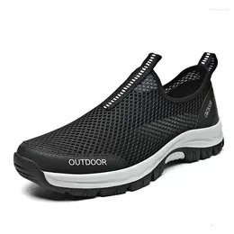 Casual Shoes Vulcanized Men's Summer Sports Mesh Breattable Non Slip Light 2024 Lefu Large 48