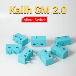 액세서리 Kailh Micro Switch Blue GM2.0 게임 마우스 컴퓨터 마우스 왼쪽 오른쪽 버튼 용 3 핀