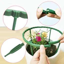 10pcs Plant Support Pile Stand For Flowers Semicircle Greenhouses Arranjo Fixando Holder Orchard Garden Bonsai Tool