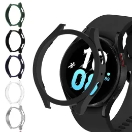 غطاء لـ Samsung Galaxy Watch 5/5 Pro 4 Case 40mm 44mm Accessories PC Col-Around Pumper Protector Galaxy Watch 4 Classic Case