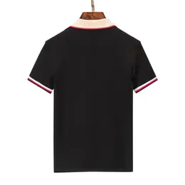 24SS Мужская футболка Polo Дизайнеры буквы G Модные рубашки Женщина футболка с коротким рукава
