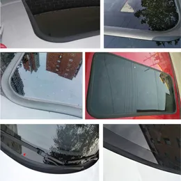 Blalion Car Roof Sealing Strip Car Window Rubber Protectorウェザーストリップシールトリムカードアガラス窓エッジモールディングスタイリング