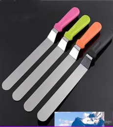 6inch Cake Cream Icing Spatula Butter Smoother Blade Angled Flat Scraper Smoothing Kitchen Tool Accessories High Quality Gadget nt2835457