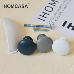 IHOMCASA Quality shell ear style Children's room Cabinet Wardrobe door Pull Handle Drawer child Knobs furniture Hardware handles