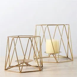 Peandim Geometric Candle Holder Nordic Minimalist Style Tealight Candlestic