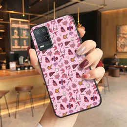 Funda Nurse Medical Medical Medical Medical Chone Cover for Oppo Realme C25Y C55 C25S S21Y C11 6I 9I 7Pro 8Pro 9Pro 11Pro Plus 10ケースcoque