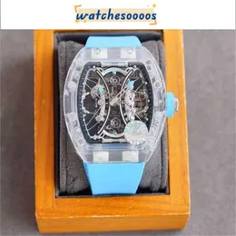 자동 슈퍼 클론 KV 공장 배럴 RM53-02 FEDEX8K3E8K3E의 Tourbillon Snow Glasscarbon Fiber Sapphire Ship.