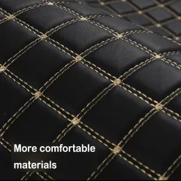 Dla Tesli Model Y 5 SEater podłogów podłogowych Maty Trunk Non-Slip HPE skórzane maty na każdą pogodę przednie tylne siedzenie mata ładunkowa