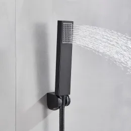 Suguword Bathroom Batutub Shower Faucet Crane Wall مثبتة على الشلال الساخن والبارد خلاط الخلاط الصنبور الحمام