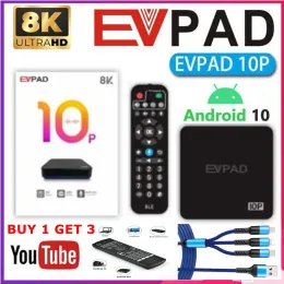 Kutu EVPAD TV Kutusu EVPAD 6P EVPAD 6S EVPAD 10S EVPAD 10P TVBOX Uzaktan Kumanda