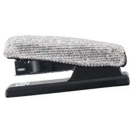 Hefter schwarzer Basiskristall Stapler Stylish Bling Desk Accessoire Strass Stapler Office