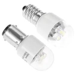 1 pc Bulb LED da cucito BA15D/E14 Light Illumina 0,5 W AC 190-250W Lampada casa Casa di cucito Adatta la cantante Juki Pfaff Janome Brothe