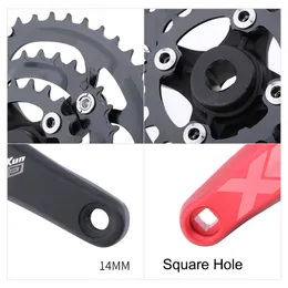 22/32/44T MTB Crankset Single/Triple Speed Chainirng 64/104 BCD 170mm Crank 3*9S 27S Chainwheel Bike Accessories