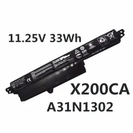 Batterie A31N1302 11.25V 33W Batteria per laptop per Asus Vivobook X200CA X200MA X200M X200LA F200CA X200CA R200CA 11.6 "A31LMH2 A31LM9H