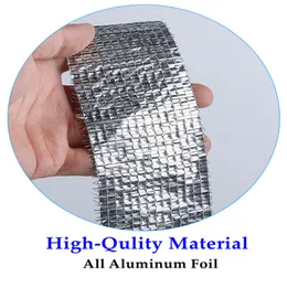 99% Shading Rate Aluminum Foil Shade Sail Net Garden Reflected Anti-UV Sun Shelter Outdoor Car Awning Plants Sunscreen Nets