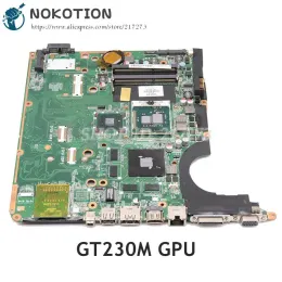 Motherboard Nokotion 605705001 Daoup6MB6F0 لـ HP DV6 DV62000 LAPTOP Motherboard DDR3 PM55 GT 230M 1GB CPU