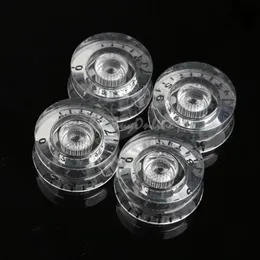 4pcs Hız Kontrol Gitar Knobs Çok Renkli Elektro Gitar Hacim Tonu Düğmesi Top Hat Müzik Aletleri Gitar Parçaları