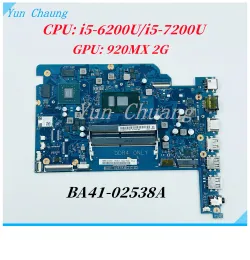 マザーボードBA4102538A SAMSUNG NP300E5M NP3500EL NP300E5Lラップトップマザーボード用I56200U/I57200U CPU 920MX 2G GPU DDR4