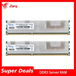 RAMS DDR3 REG 8GB 16GB 64GB 32GB ECC Server Memory RAM 1866MHz 1600MHz 1333MHz RGB Dedicado Compatível com x79 x99 placa -mãe