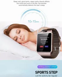 Saatler Dropshipping Smart Watch DZ09 Kamera Desteği ile Bluetooth SIM TF Kart Pedometre Erkek Kadınlar Spor Smartwatch Android Telefon