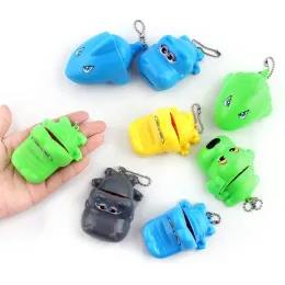 New Alligator Shark Biting Finger Toy Creative Mini Biting Crocodile Mouth Tooth Bite Hand Finger Alligator Bar Game Funny Jokes