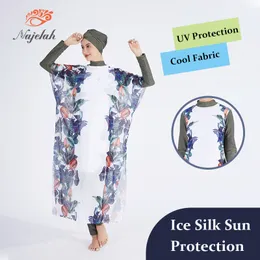 Modesto Modesto Burkini Swimwear Abaya Coverp ups Swimsuit para mulheres abayas hijab designer islâmico de manga longa de manga de natação natação