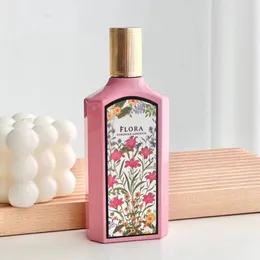 Luxuries Designer Flora Perfumume 100ml女性香水eu de parfum 3.3fl.oz長続きする匂いのブロッサムレディススプレーフレグランスケルントップバージョン品質