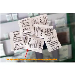 10/25/50 Packar 3G Icke-Toxic Silica Gel Sachet Desiccant Damp Kitchen Room Living Moisture avfuktare Tillbehör Absorberväska