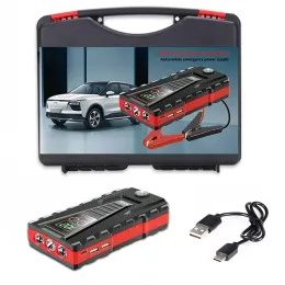 Auto Jump Starter 20000mah Power Bank 1200A 12V Tragbares Batterieladegerät Auto Notfall -Startgerät Sprungstart Start