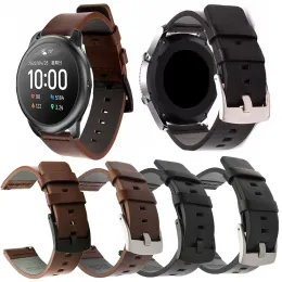 Echtes klassisches Lederband 22 mm für Xiaomi Haylou Solar LS05 Armband 22 mm für Xiaomi Haylou Solar LS05 Smart Watch