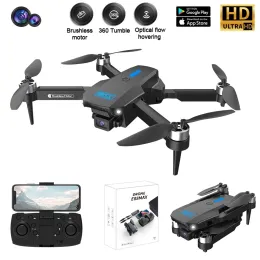 Drones E88Max Brushless Drone High Definition Aerial Photography Four Axis Aircraft Optical Flow Positioning Aircraft RC Aircraft Toys