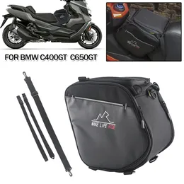 Bolsa de pedal de scooter à prova d'água para BMW C400GT C650GT PARA TMAX 530 560 2020 SACOS DE ombro de ferramentas ao ar livre para PCX XADV 750 Maxsym