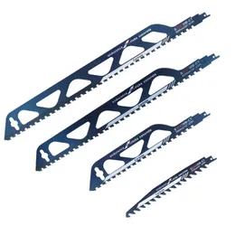 Saw Blade Cutting Carbide Reciprocating Saw Blade Sabre Knife Saw for Aerated Cement Brick Concrete 1pc Power Tool Accessories