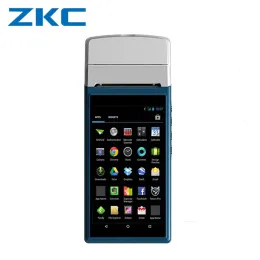 Drukarki ZKC5501 3G Bluetooth Android Tablet Restaurant Outdoor GPS MIFARE SMART CARD CZYTER POS TERMINAL z drukarką QR Skaner kodu