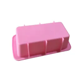 Rectangle Silicone Soap Mold DIY Bakeware Loaf Bread Baking Dish Toast Box Cheese Box Muffin Cupcake Chocolate Fondant Molds
