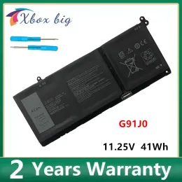 Batterie G91J0 Batteria per laptop per Dell Inspiron 15 3511 11.25V 41Wh 3515 3511 3320 3520 3420 5510 5410 3510 3515 3511