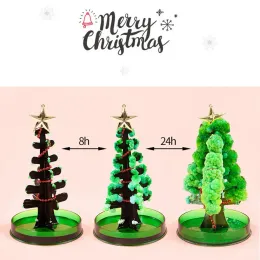 16 cm magiczne uprawy choinki DIY Fun Choin Gift zabawka dla dorosłych dzieci domowe festiwal festiwal wystrój rekwizytów mini drzewo