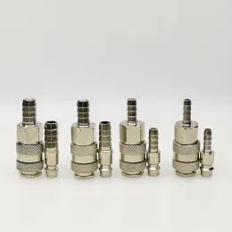 6 мм/8 мм/10 мм/12 мм шланги Barb Eu Type Socket + Plugc Pneumatic Fitting European Standard Adadapter Quick Connector для воздушного компрессора