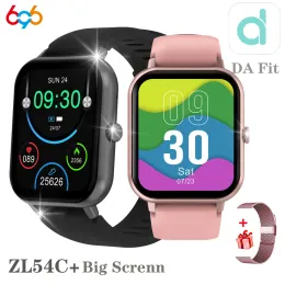 Orologi 2023 Nuovi denti blu chiama donne smart orologio 24h sanità monitor 100+ modalità sportive music uomini lady zl54c+ smartwatch