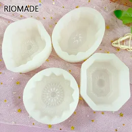 Classical Pattern Soap Mold Royal Court Totem Style DIY Handmade Making Soap Silicone Mould Chocolate Dessert Cake Baking Tools