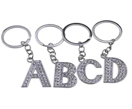 26pcslot AZ 32QUOT ALPHABET LETTERE KEYRING FULL RINSONE CHIAVE Accessori fai -da -te3569437