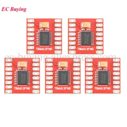 5/1PCS TB6612 듀얼 모터 드라이버 모듈 1A Arduino 마이크로 컨트롤러 용 L298N 전자 DIY 용 PCB 보드 1A TB6612FNG PCB 보드